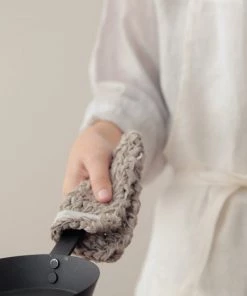 Fog Linen Work Kitchen Accessories Linen Tape Knitted Mat