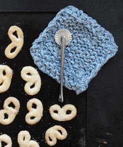 Fog Linen Work Kitchen Accessories Linen Tape Knitted Mat