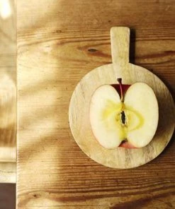 Fog Linen Work Mango Wood Board Round