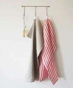 Fog Linen Work Accessories Brass Triple Hook