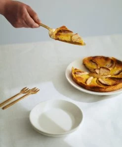 Fog Linen Work Brass Cake Server