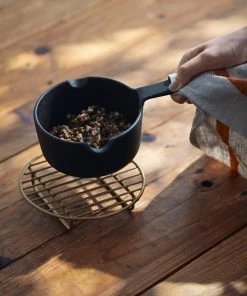 Fog Linen Work Brass Round Wire Rack Kitchen Accessories