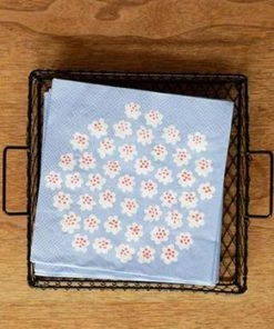 Fog Linen Work Mesh Square Tray