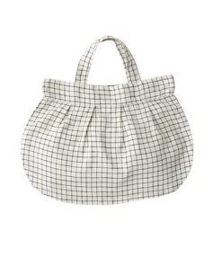 Fog Linen Work Accessories Anne Round Bag Jenn