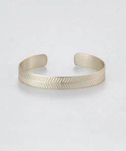 Fog Linen Work Brass Silver Plated (S) Bracelet Herringbone Accessories