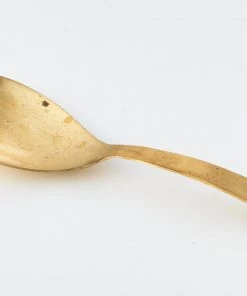 FOG LINEN WORK EUROPE Brass Serving Spoon