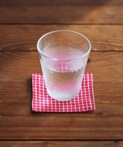 Fog Linen Work Linen Placemats & Coasters Linen Coaster Allie