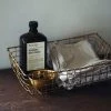 Fog Linen Work Kitchen Accessories Large Brass Basket