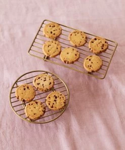 Fog Linen Work Kitchen Accessories Brass Rectangle Wire Rack 9 Fog Linen Work Kitchen Accessories Brass Rectangle Wire Rack