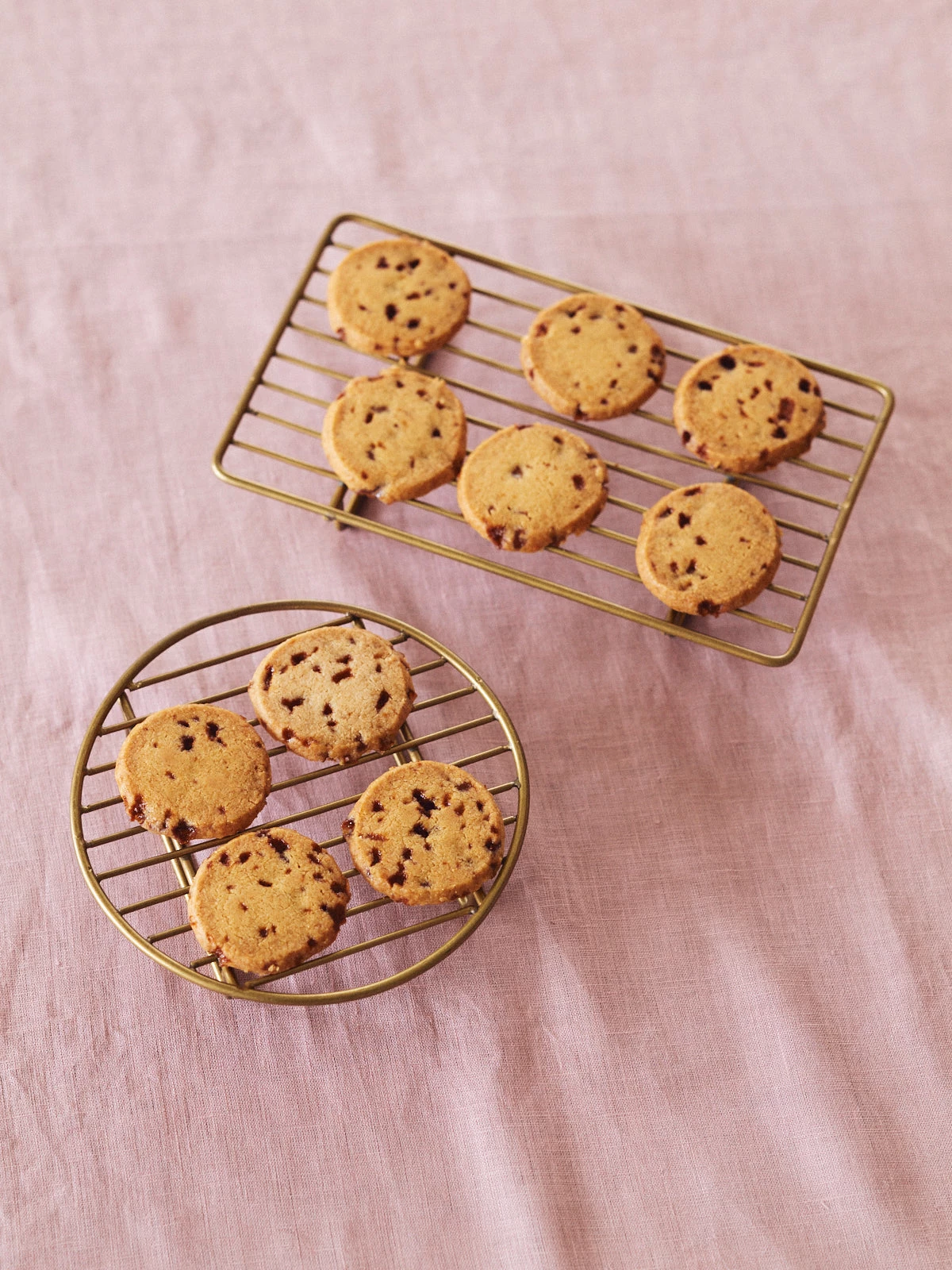 Fog Linen Work Kitchen Accessories Brass Rectangle Wire Rack 6 Fog Linen Work Kitchen Accessories Brass Rectangle Wire Rack