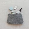 Fog Linen Work Lena Pouch Glen Check Accessories
