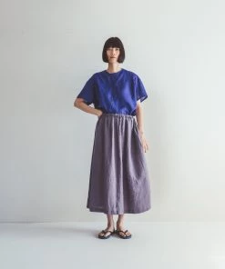 FOG LINEN WORK EUROPE New Arrivals Macey Top IRIS