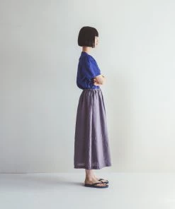FOG LINEN WORK EUROPE New Arrivals Macey Top IRIS