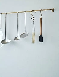 Fog Linen Work Brass Towel Bar Large