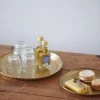 Fog Linen Work Brass Serving Tray Round M 1 Fog Linen Work Brass Serving Tray Round M