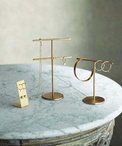Fog Linen Work Brass Accessory Stand Large Accessories