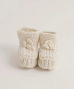 Fog Linen Work Knitted Baby Shoes