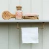 Fog Linen Work Brass Towel Bar Small