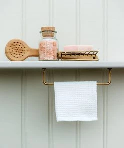 Fog Linen Work Brass Towel Bar Small