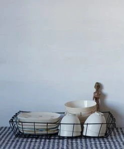 Fog Linen Work Desk Basket M