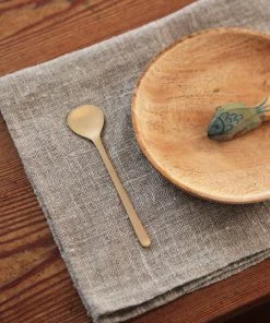FOG LINEN WORK EUROPE Brass Dessert Spoon