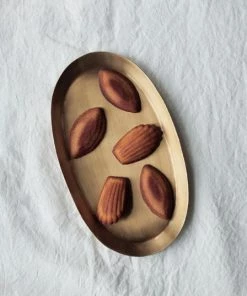 FOG LINEN WORK EUROPE Brass Tray Oval M Trays & Cutlery