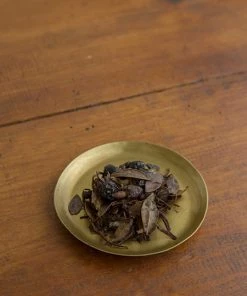 Fog Linen Work Brass Plate Round Small