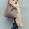Fog Linen Work Johann Bag Beige Grise