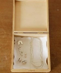 Fog Linen Work Silver Safety Pin With Bells Small