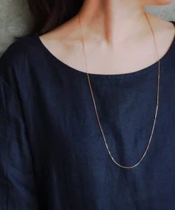 Abacus Row Accessories Dorado Necklace, Clay