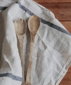 Fog Linen Work Trays & Cutlery Mango Salad Servers