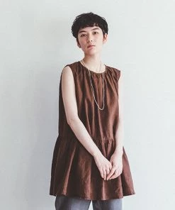 FOG LINEN WORK EUROPE Women's Clothing Daian Top Ambre