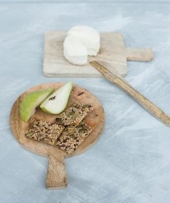 Fog Linen Work Mango Wood Board Round