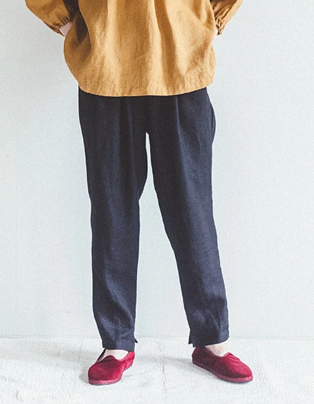 FOG LINEN WORK EUROPE Women's Clothing Keri Pant Black 3 FOG LINEN WORK EUROPE Women's Clothing Keri Pant Black