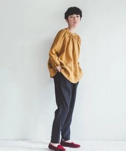 FOG LINEN WORK EUROPE Women's Clothing Keri Pant Black 6 FOG LINEN WORK EUROPE Women's Clothing Keri Pant Black