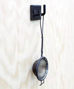 Fog Linen Work Iron Plate Single Hook