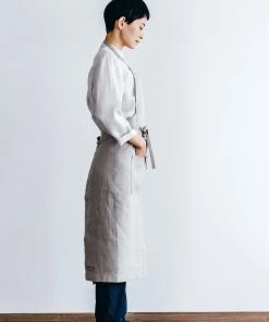 Fog Linen Work Kitchen & Table Full Apron Natural