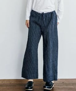 Fog Linen Work Linen Oise-Drawn String Pants George Pants & Skirts