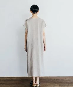 Fog Linen Work Lily French Sleeve Night Shirt