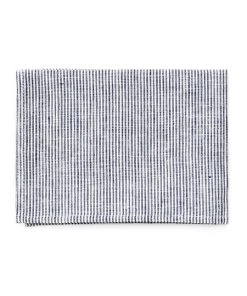 Fog Linen Work Linen Kitchen Cloth White Seersucker