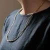 Fog Linen Work Brass Beads Necklace S Jewellery 1 Fog Linen Work Brass Beads Necklace S Jewellery