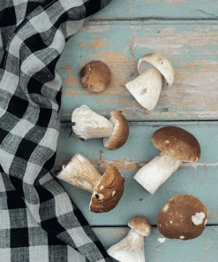 Fog Linen Work Kitchen & Table Thick Linen Kitchen Cloth Black Natural