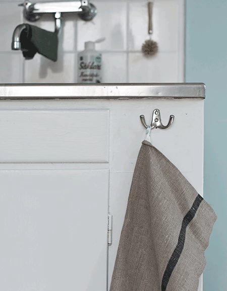 Fog Linen Work Kitchen & Table Thick Linen Kitchen Cloth Natural Navy Stripe 3 Fog Linen Work Kitchen & Table Thick Linen Kitchen Cloth Natural Navy Stripe