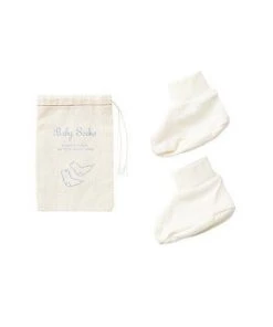 Fog Linen Work Organic Cotton Baby Socks