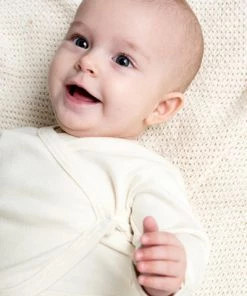 Fog Linen Work Organic Cotton Baby Cap & Cardigan