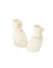 Fog Linen Work Knitted Baby Shoes