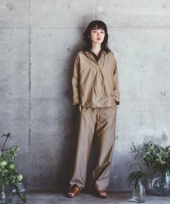 FOG LINEN WORK EUROPE Women's Clothing Chandra Easy Pants Beige