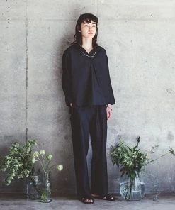 FOG LINEN WORK EUROPE Nail Tunic Nuit