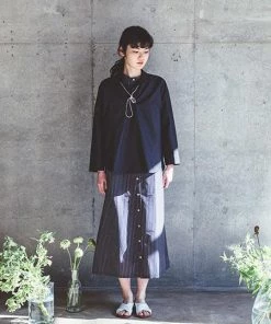 FOG LINEN WORK EUROPE Nail Tunic Nuit