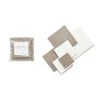Fog Linen Work Do-it-Yourself Linen Remnant Set 100g Natural & White